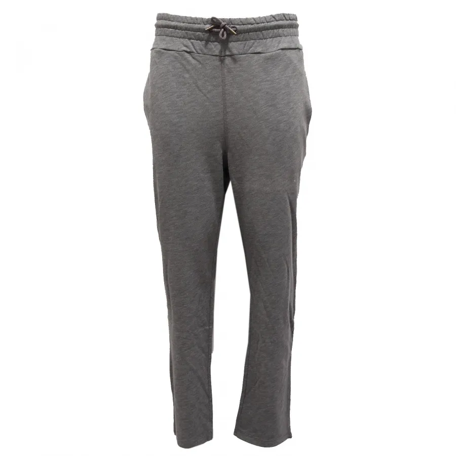 0751K pantalone donna tuta WOOLRICH GREY light cotton sweatpant women