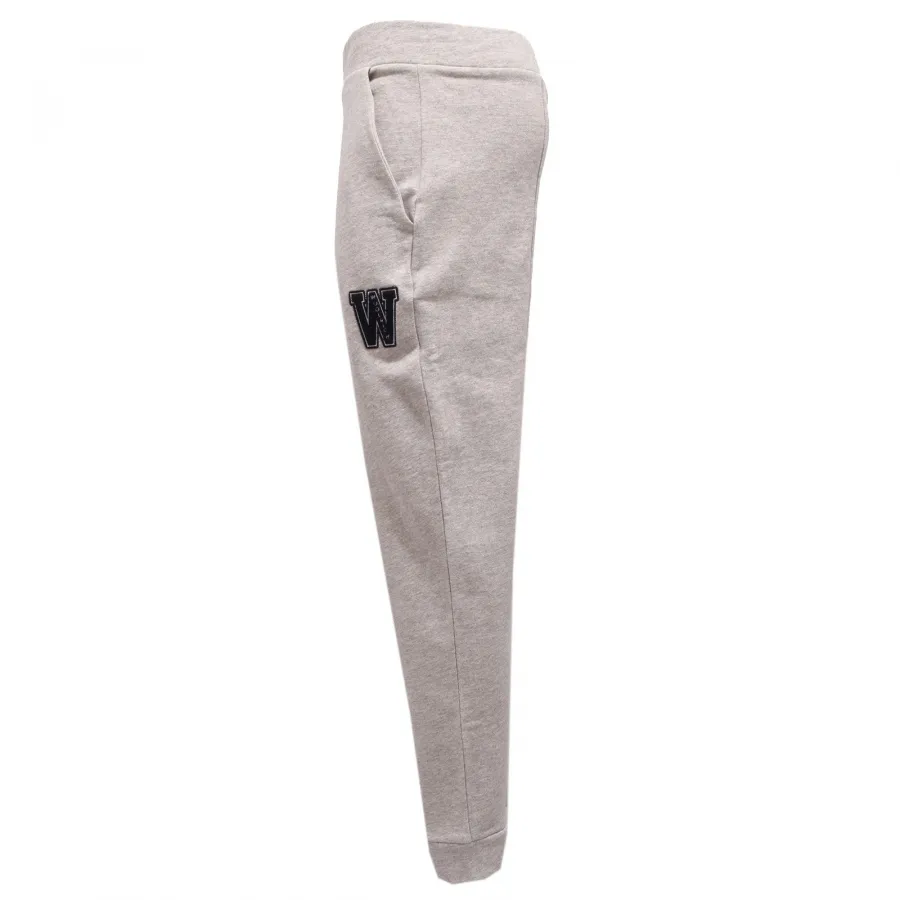 1151K  pantalone tuta donna WOOLRICH grey heavy cotton trouser sweatpant woman
