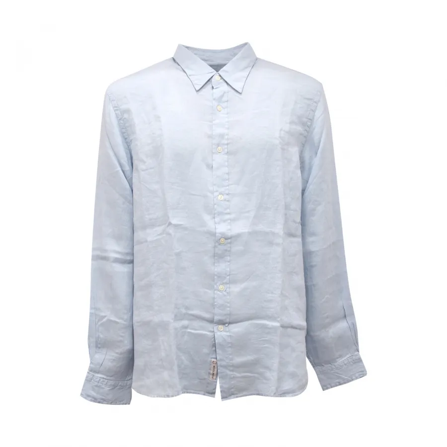 1299AS camicia uomo WOOLRICH man linen shirt