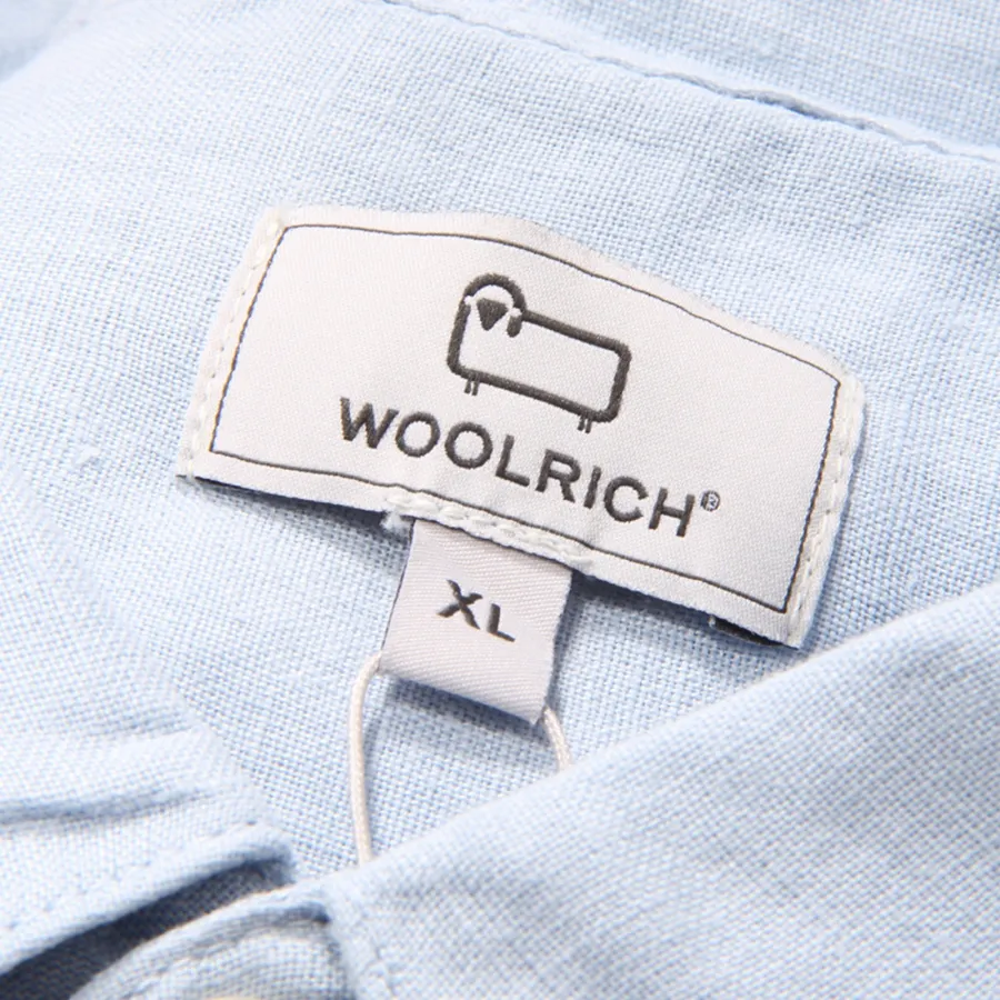 1299AS camicia uomo WOOLRICH man linen shirt