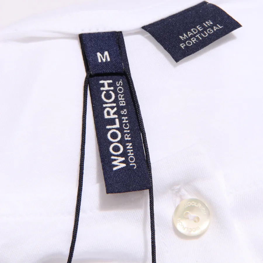 2448AA camicia donna WOOLRICH white cotton shirt woman
