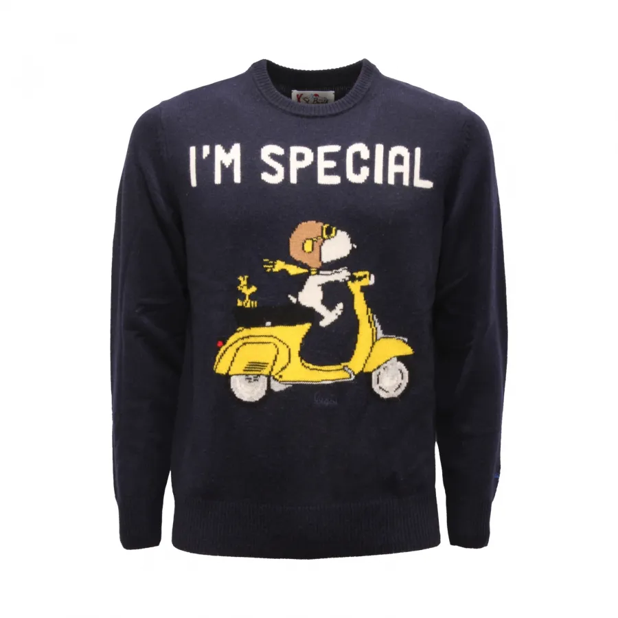 4636AV MAGLIONE UOMO MC2 SAINT BARTH HERON MAN WOOL BLEND SWEATER