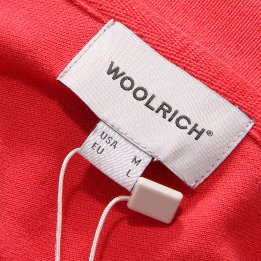 4756AH polo uomo WOOLRICH red cotton polo t-shirt men