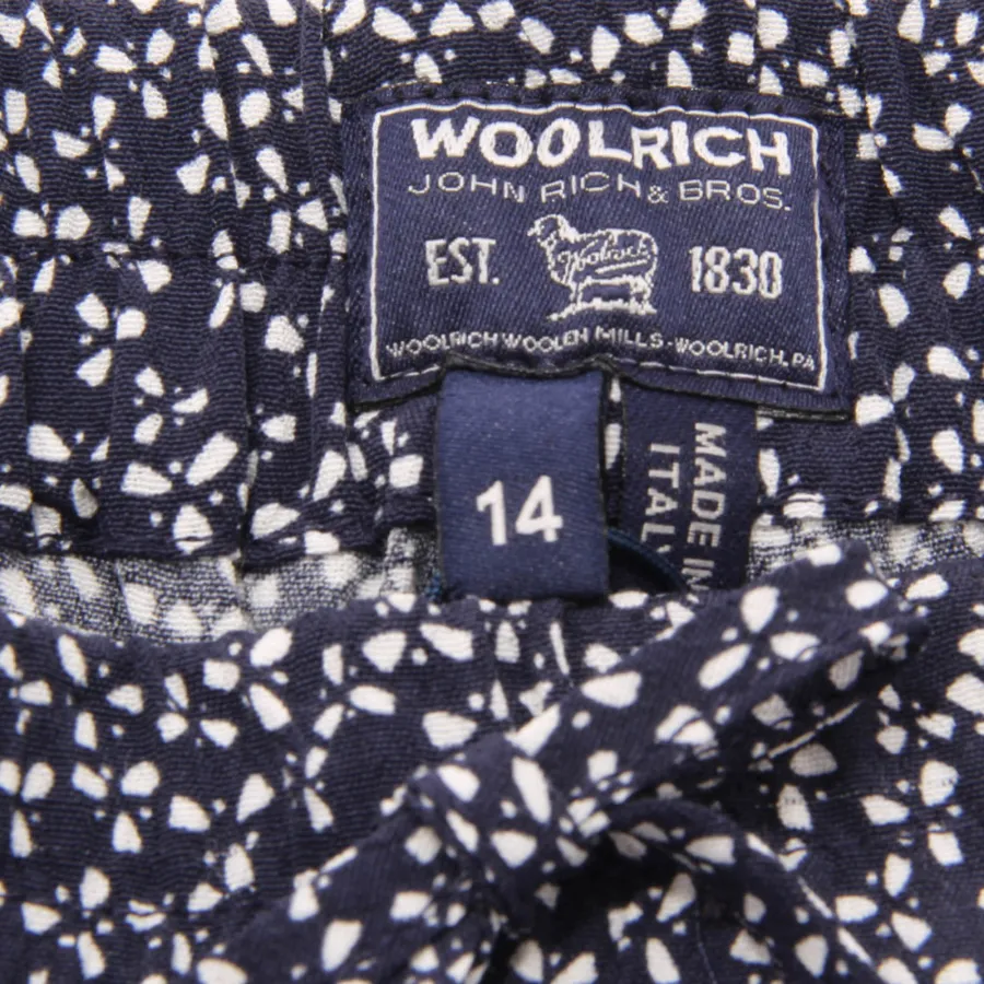 5151AN bermuda bimba WOOLRICH girl kids shorts blue