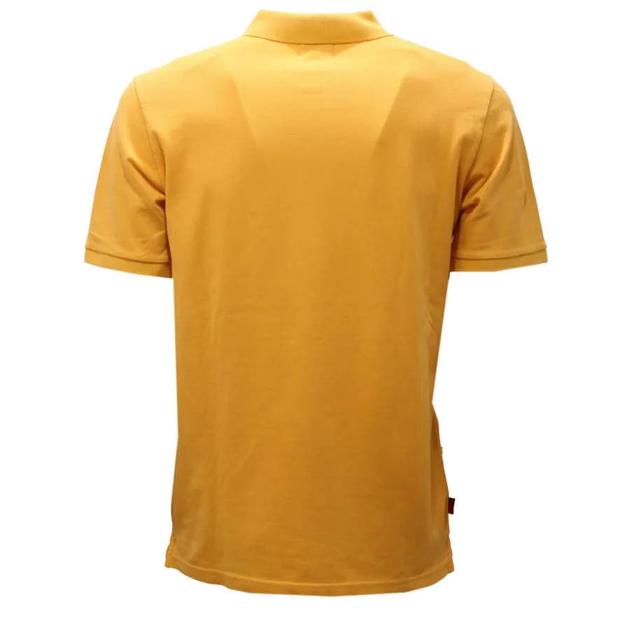 6713AF polo uomo WOOLRICH yellow cotton blend polo-shirt men
