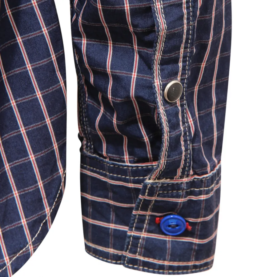 7038AZ CAMICIA UOMO SCOTCH&SODA MAN SHIRT CHECK