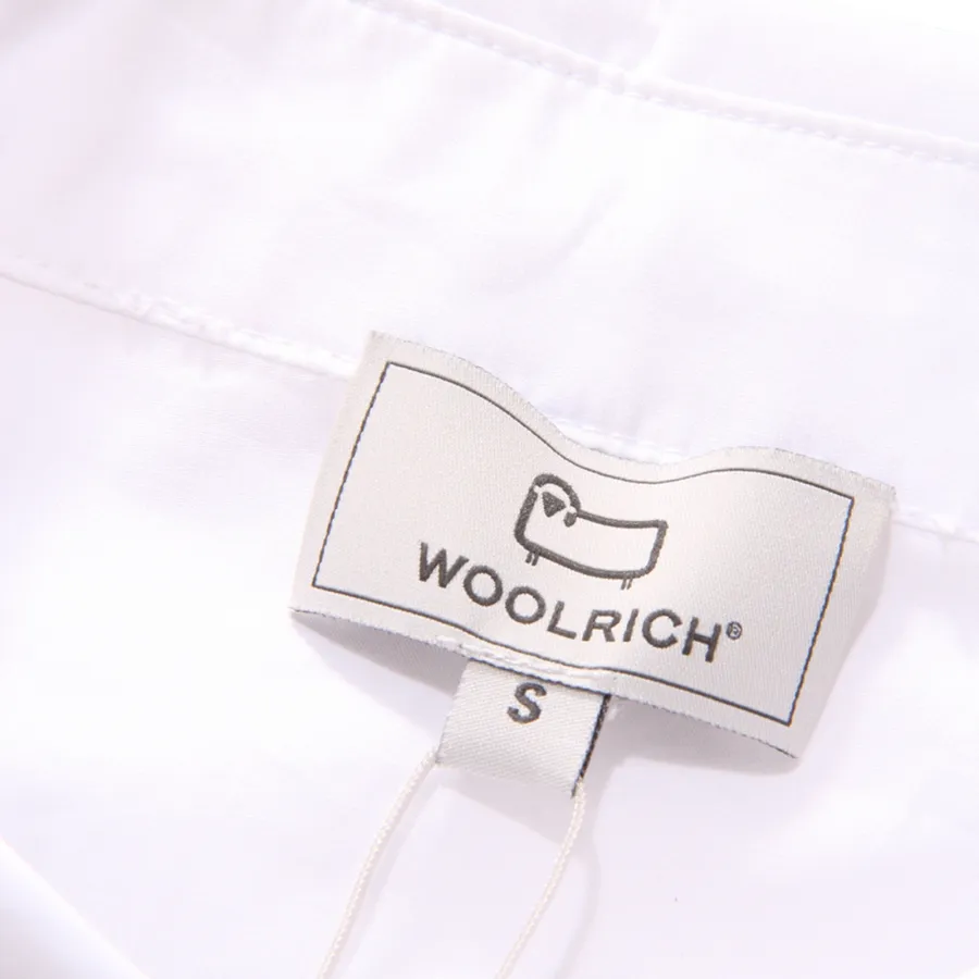 7698  blusa donna WOOLRICH woman poplin blouse