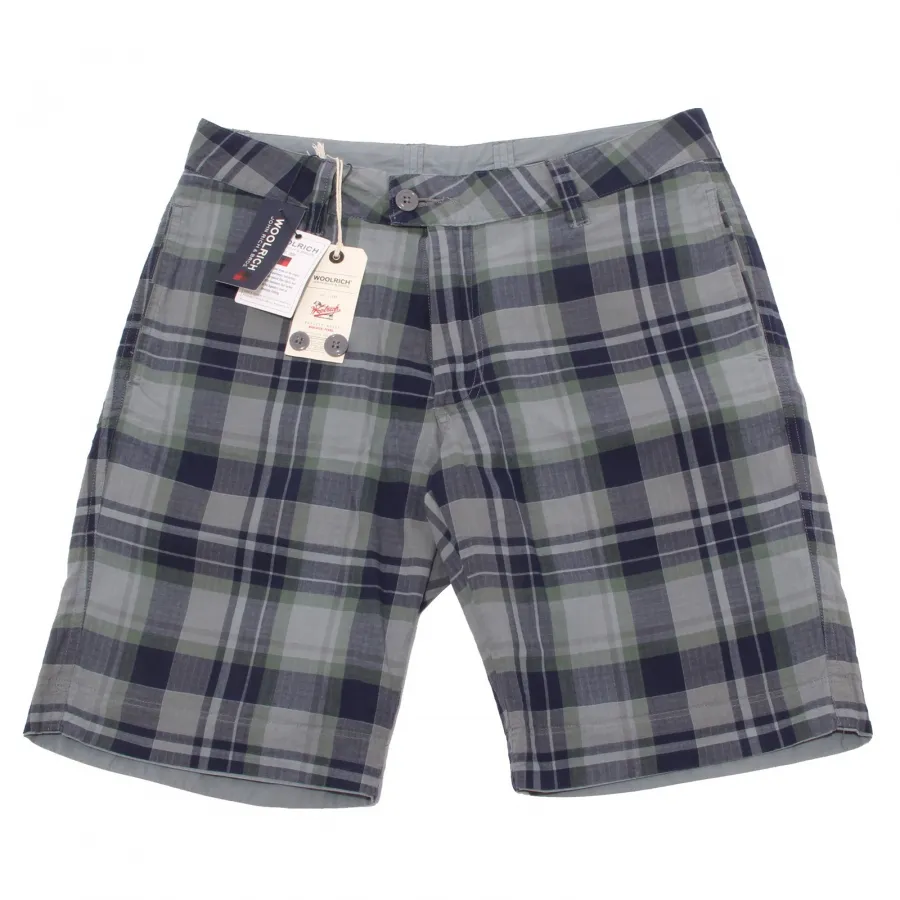9804P bermuda WOOLRICH verde blu pantalone corto short men