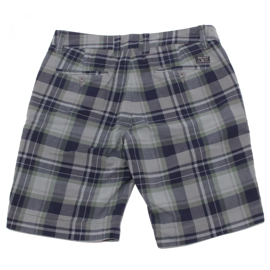 9804P bermuda WOOLRICH verde blu pantalone corto short men