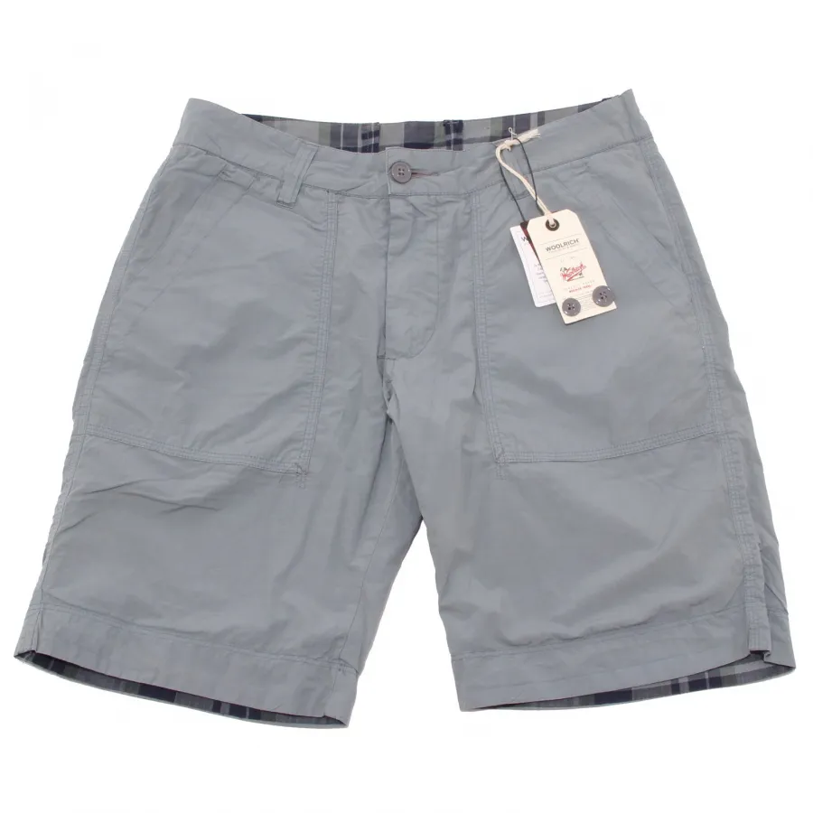 9804P bermuda WOOLRICH verde blu pantalone corto short men