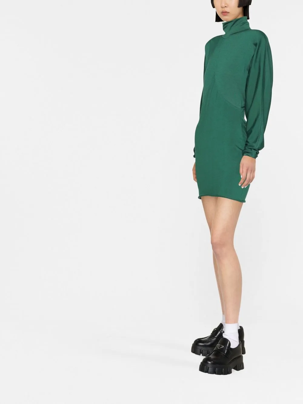 abito corto in maglia