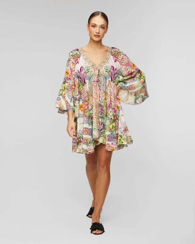 Abito in seta da donna Camilla