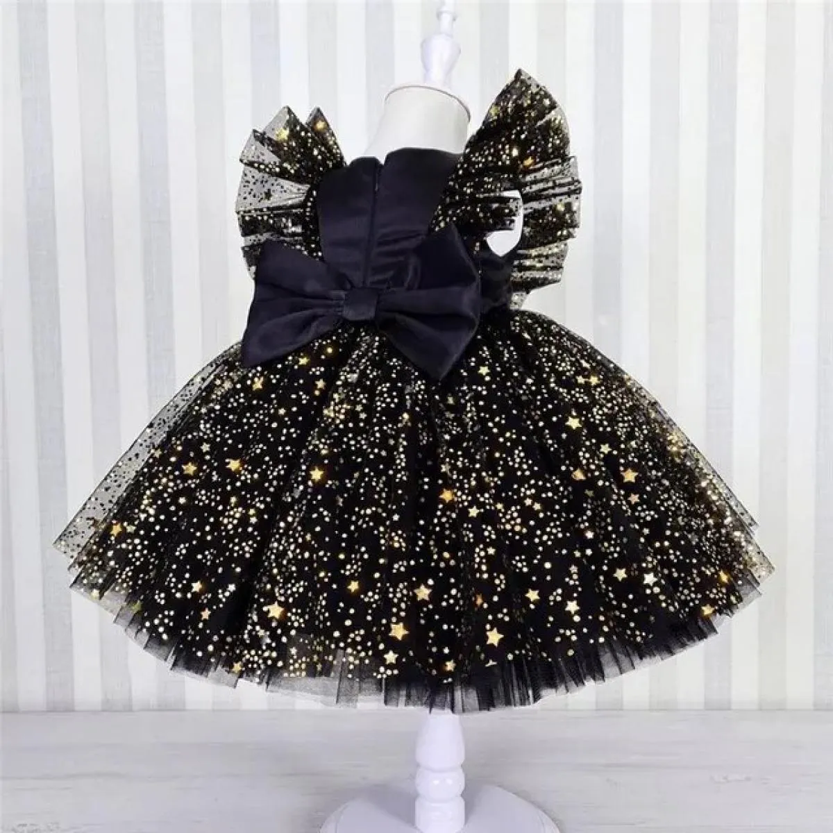 Abito natalizio Abito da principessa per bambina Abito da battesimo per bambina