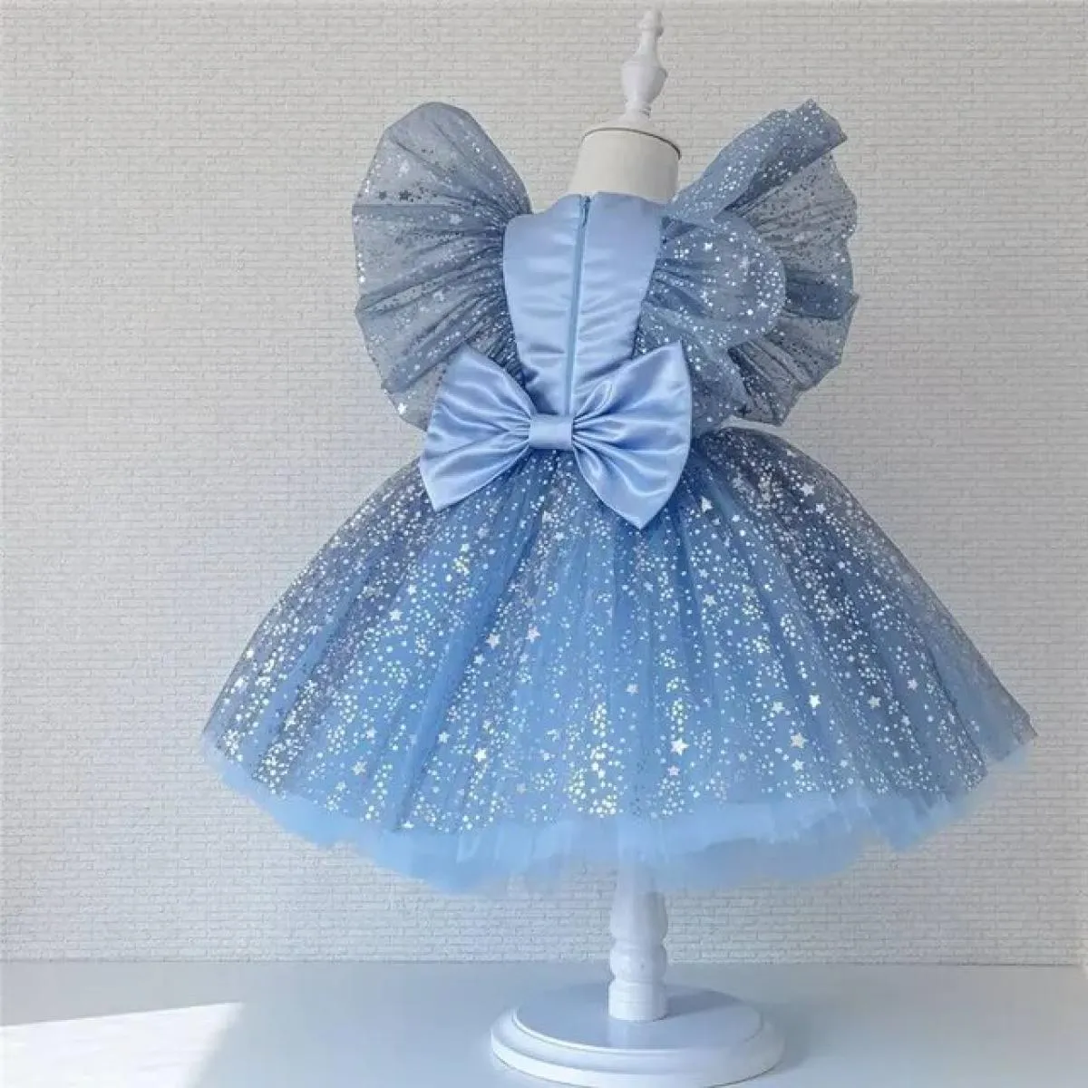 Abito natalizio Abito da principessa per bambina Abito da battesimo per bambina
