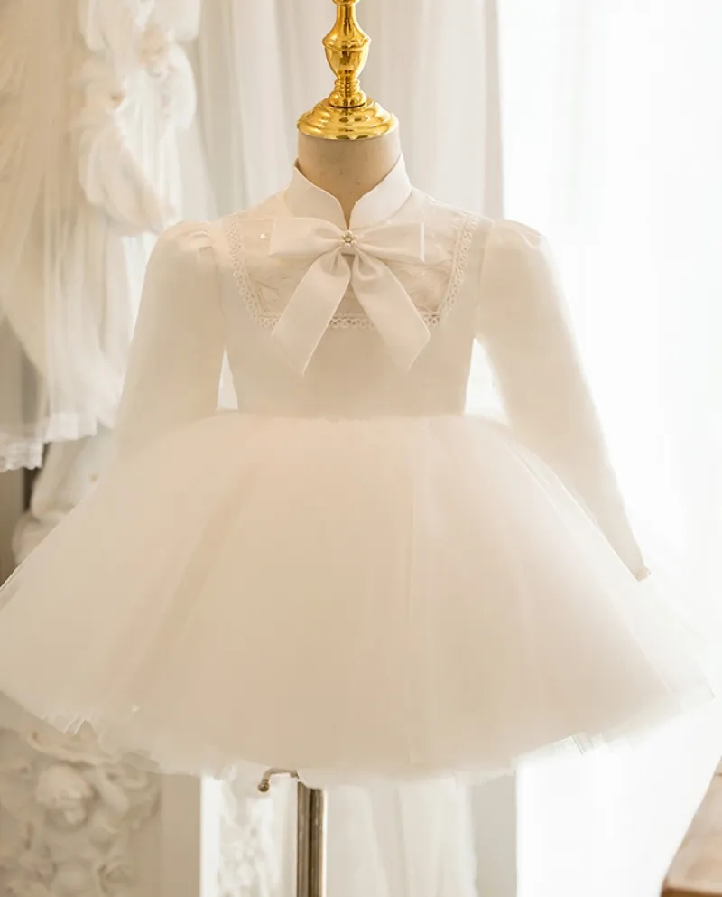 Abito per bambini Abito da ragazza di fiori Abito da principessa gonfio