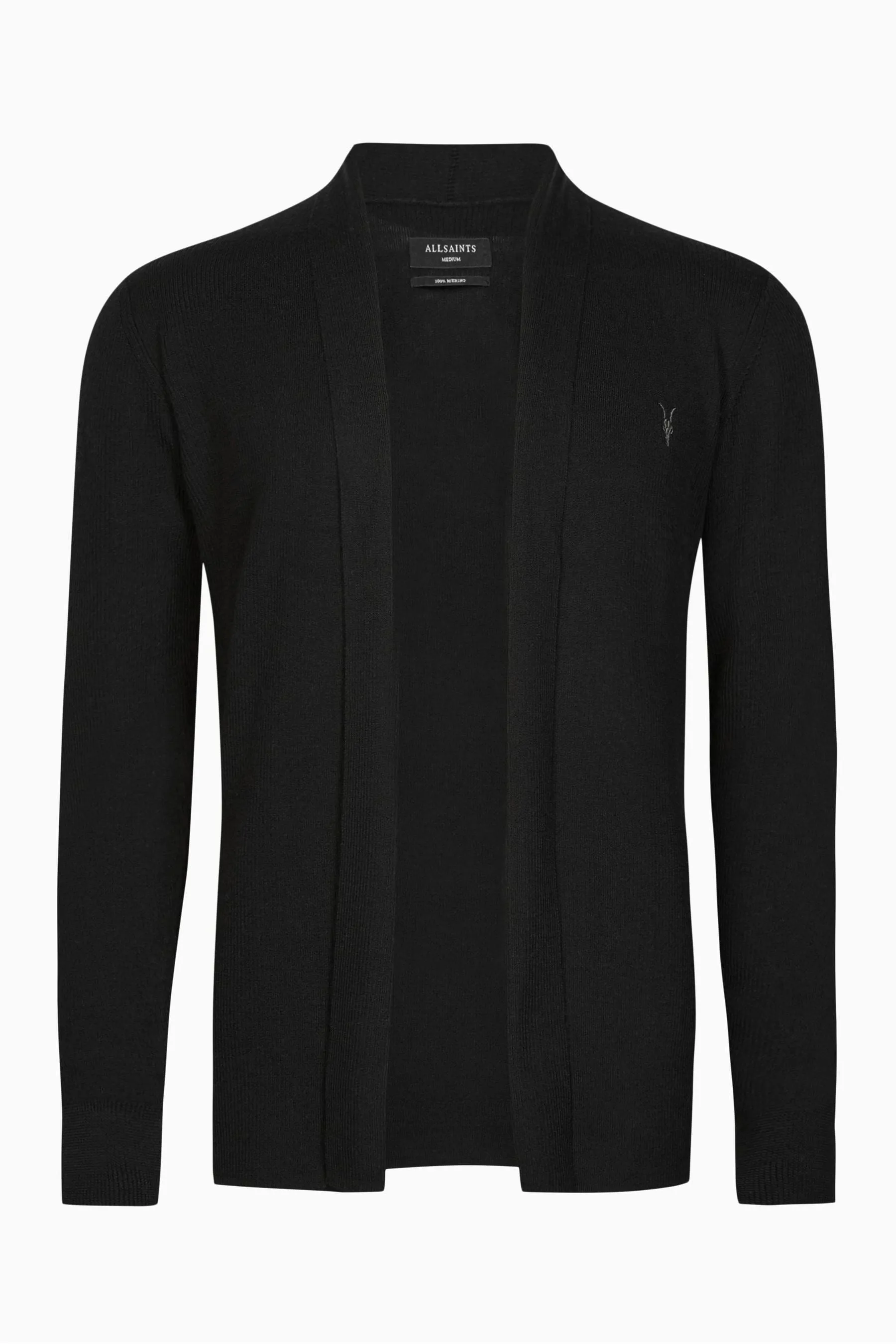 AllSaints - Mode - Cardigan aperto in lana merino