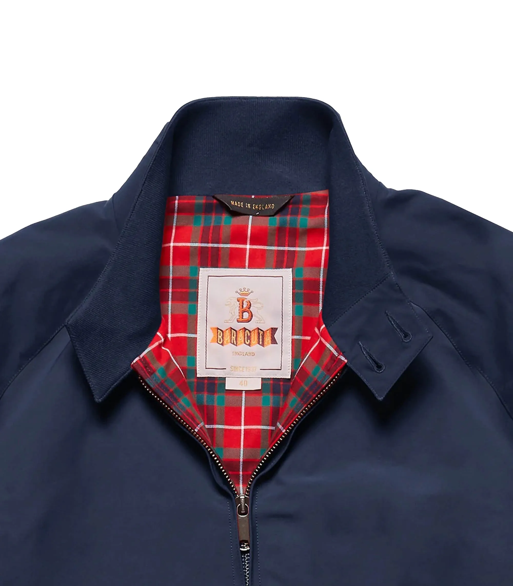 Baracuta G9 Harrington Blu Uomo
