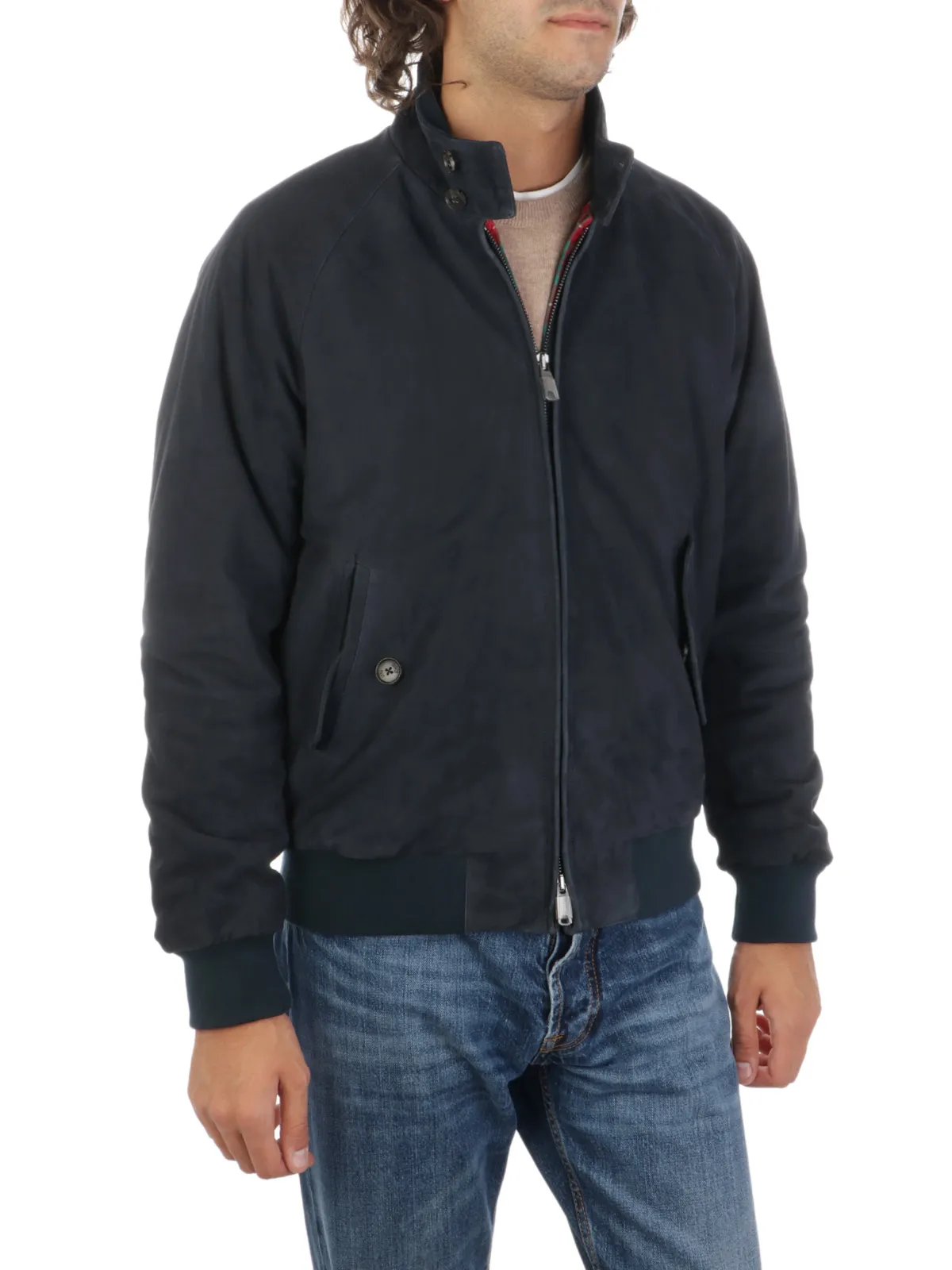 BARACUTA ---------- Giacca G9 Suede Harrington Jacket ---------