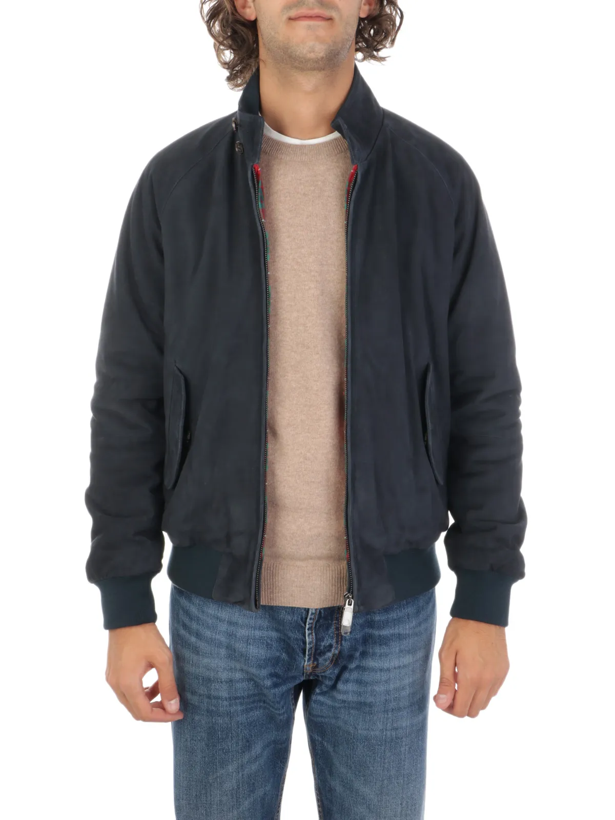 BARACUTA ---------- Giacca G9 Suede Harrington Jacket ---------