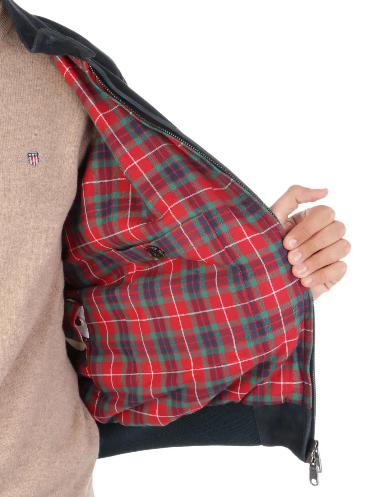 BARACUTA ---------- Giacca G9 Suede Harrington Jacket ---------