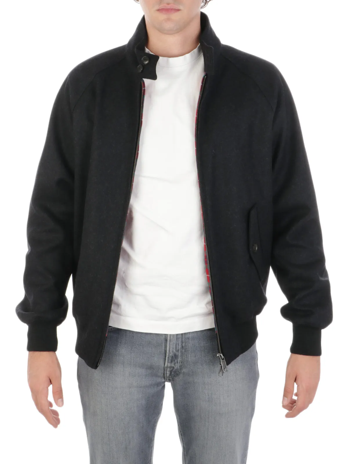 BARACUTA ---------- Giubbotto Unpadded G9 Melton Jacket ---------