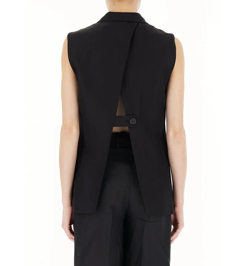 Blazer smanicato