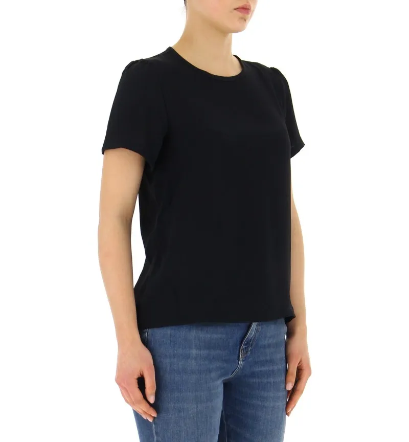 Blusa misto seta