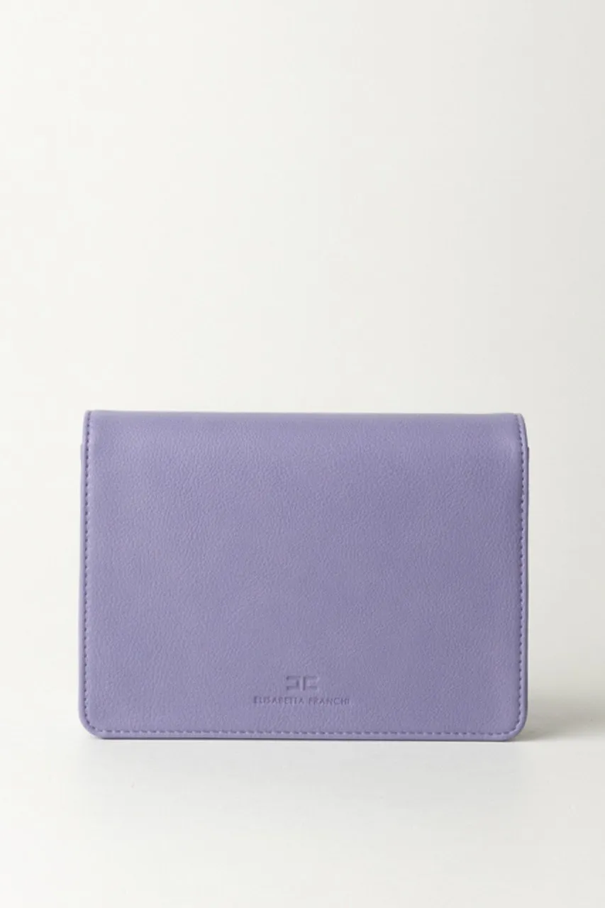 Borsa a tracolla con logo chiusura girello IRIS