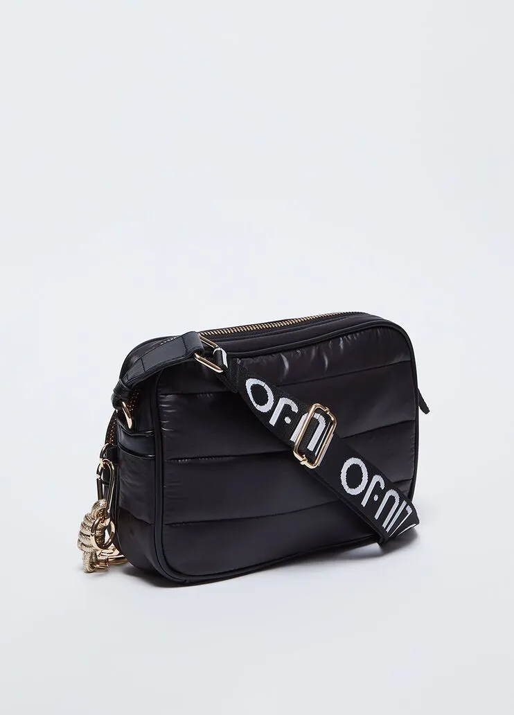 Borsa a tracolla in nylon trapuntato liu jo