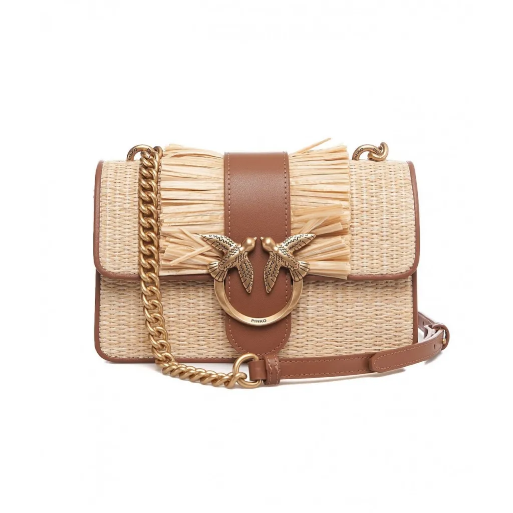 Borsa a tracolla Love One Mini Light marrone