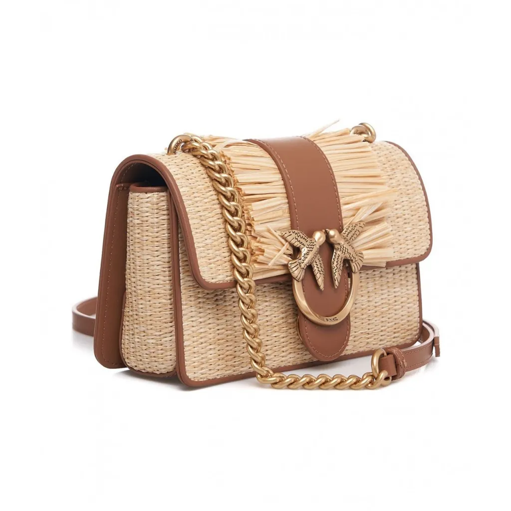 Borsa a tracolla Love One Mini Light marrone