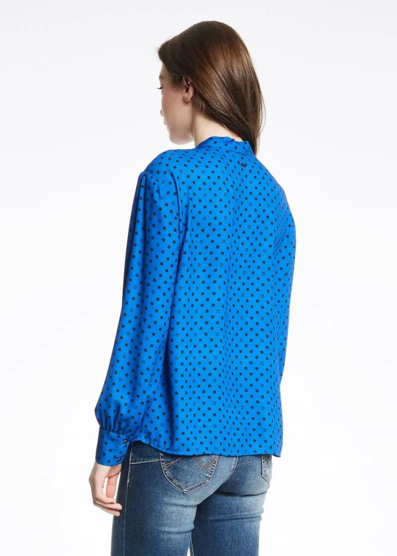 Camicia a pois