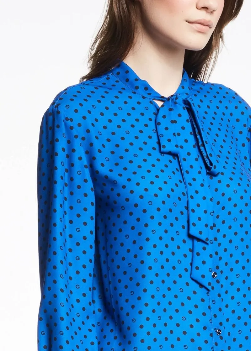Camicia a pois