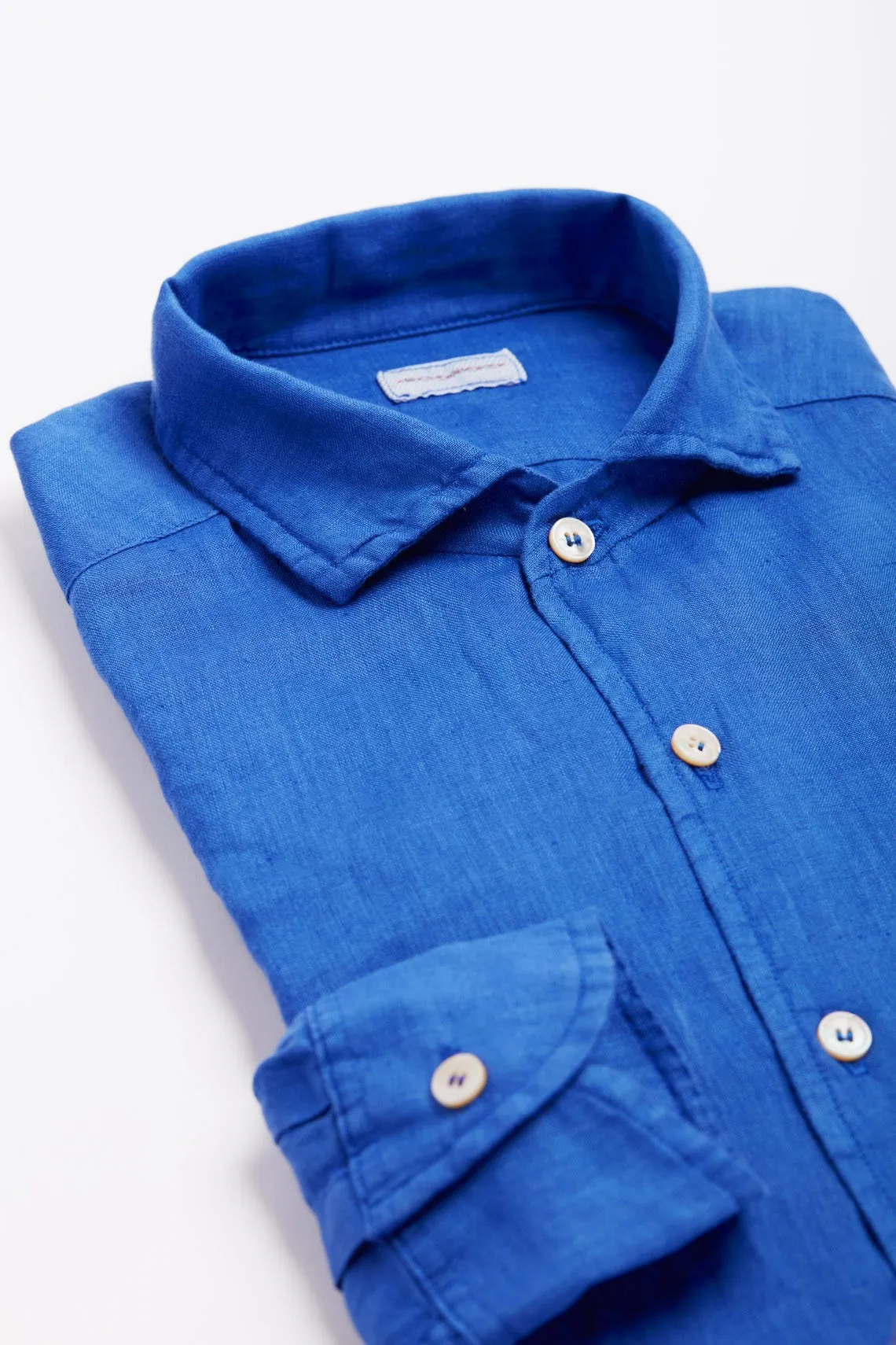 CAMICIA COLLO PARAMONTURA  LINO JEANS