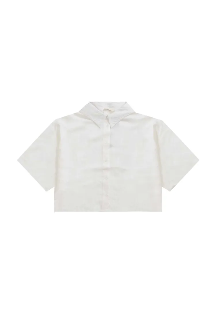 CAMICIA DONNA 24COLOURS 30420C WHITE