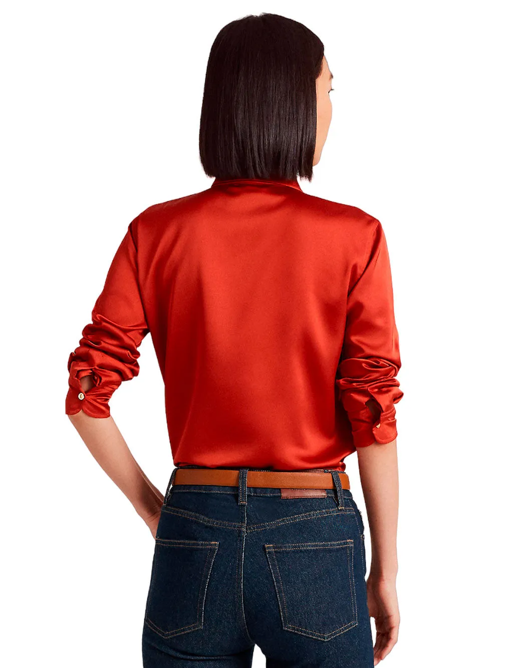 CAMICIA IN CHARMEUSE