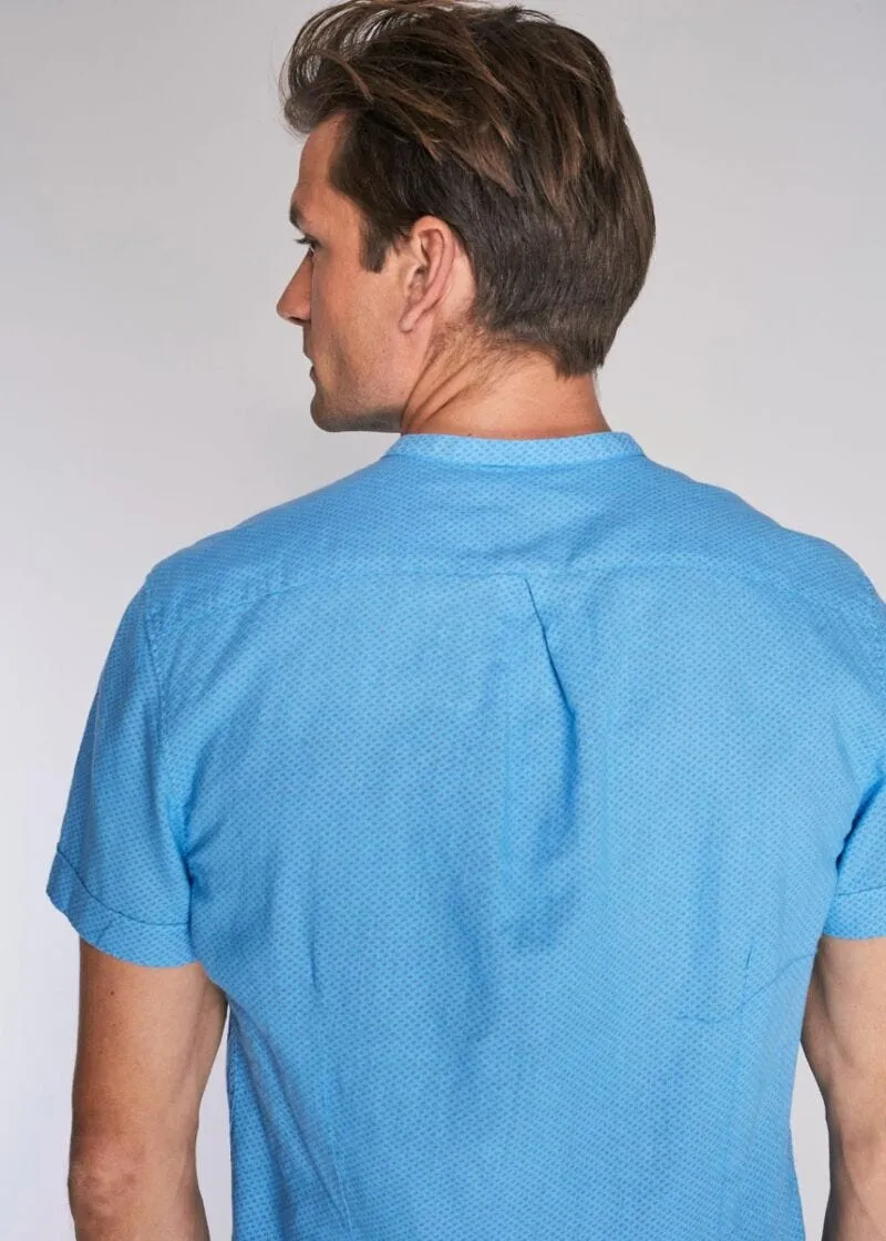 Camicia in cotone a maniche corte