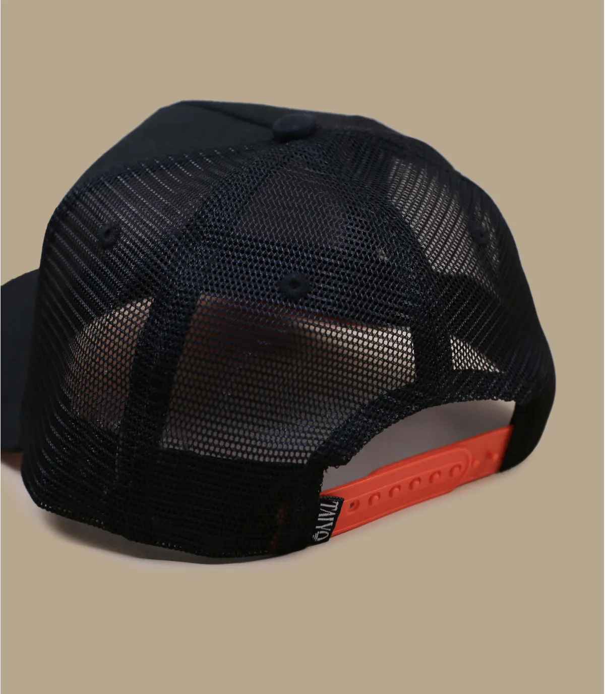 cappellino trucker nero ecoBadge Logo Trucker black     
