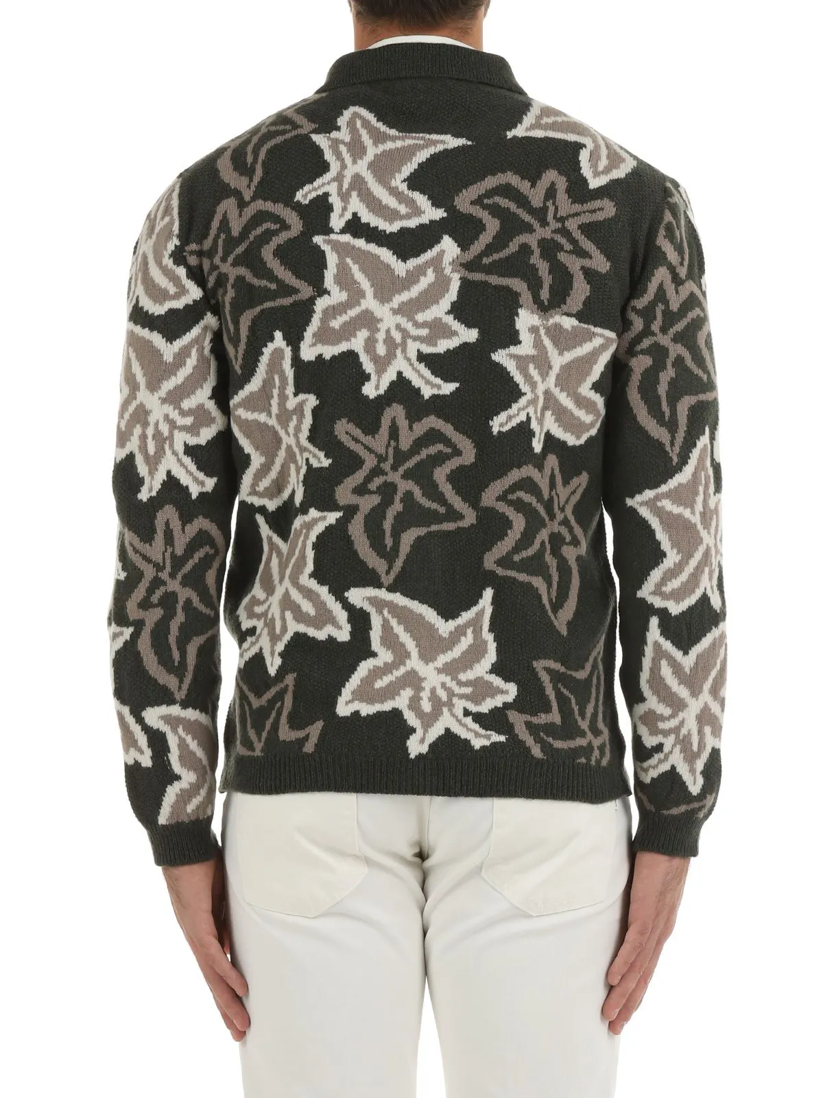 CARDIGAN IN LANA MERINO E CASHMERE
