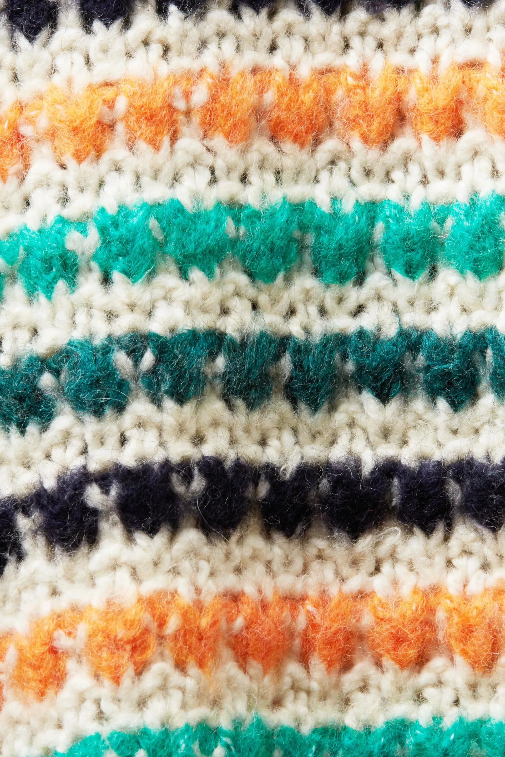 Cardigan lungo a righe