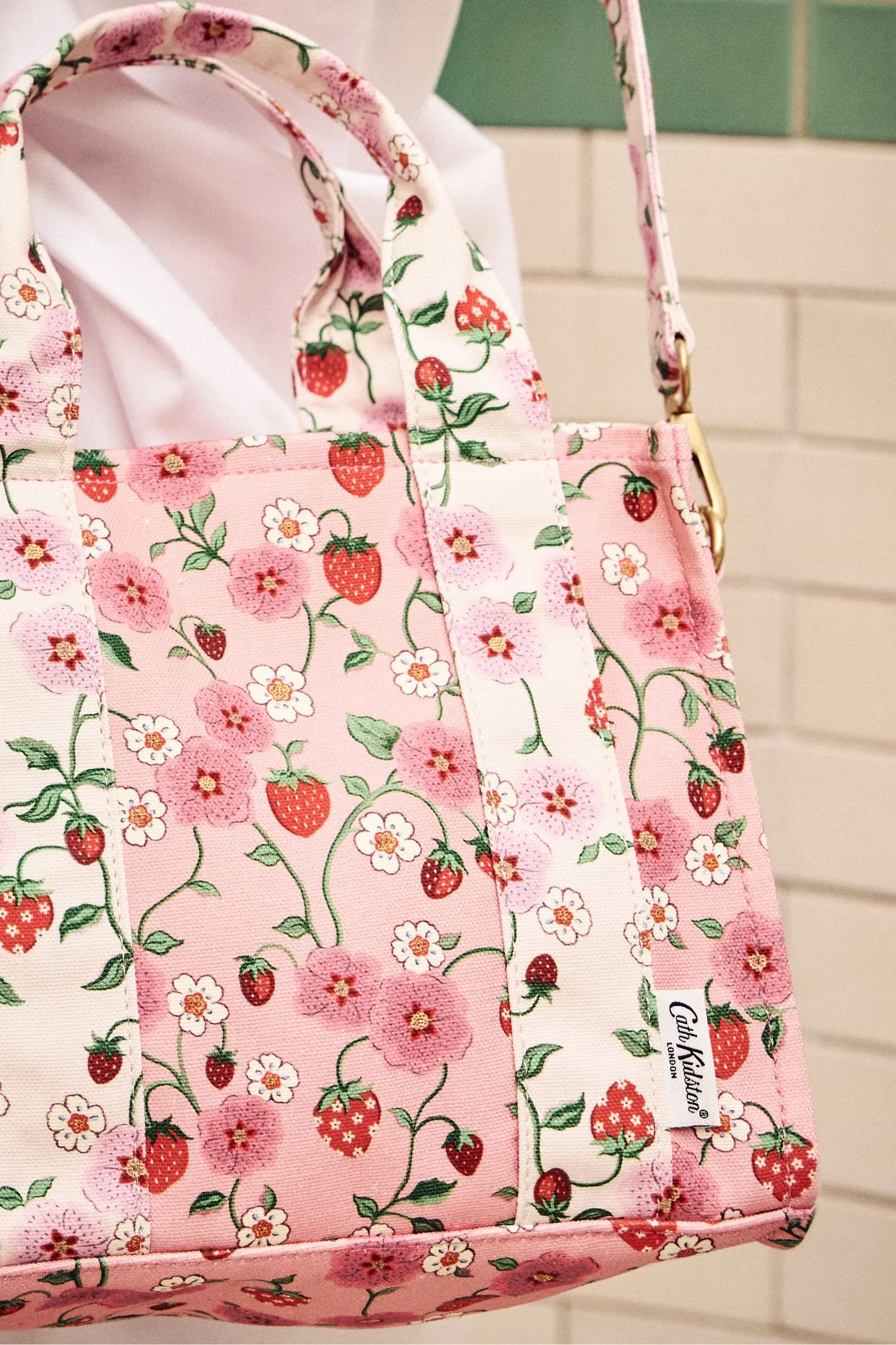Cath Kidston - Borsa tote a tracolla in metallo