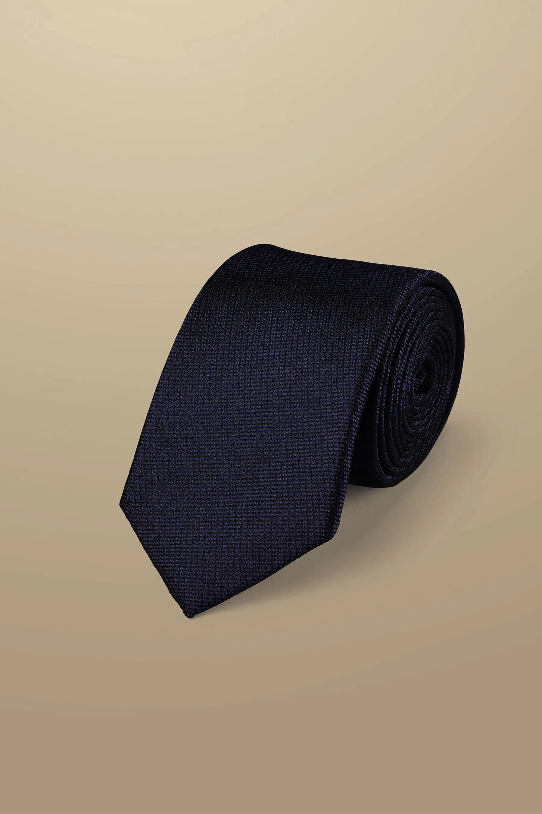 Charles Tyrwhitt - Cravatta slim in seta resistente alle macchie