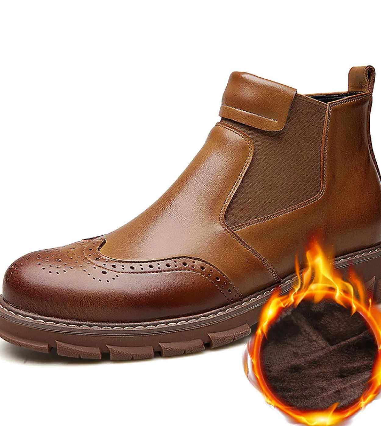 Chelsea Boot Uomo Nero Tooling Scarpe Stivali da neve Stivali da uomo Tendenza moda uomo