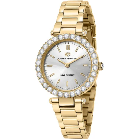 CHIARA FERRAGNI BRAND Orologio Chiara Ferragni solo tempo in acciaio