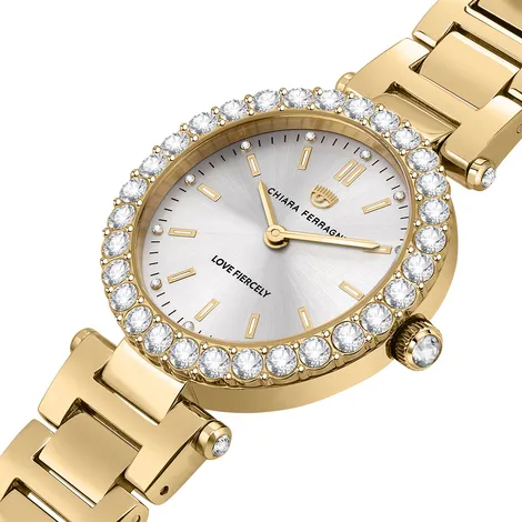CHIARA FERRAGNI BRAND Orologio Chiara Ferragni solo tempo in acciaio