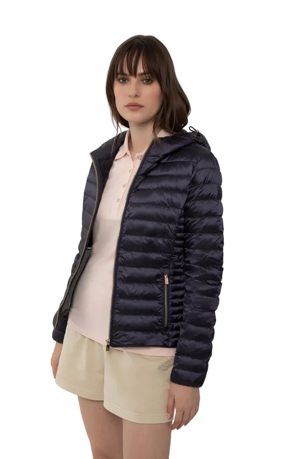 Ciesse Piumini women's jacket with hood Carrie 205CFWJ00178 blue