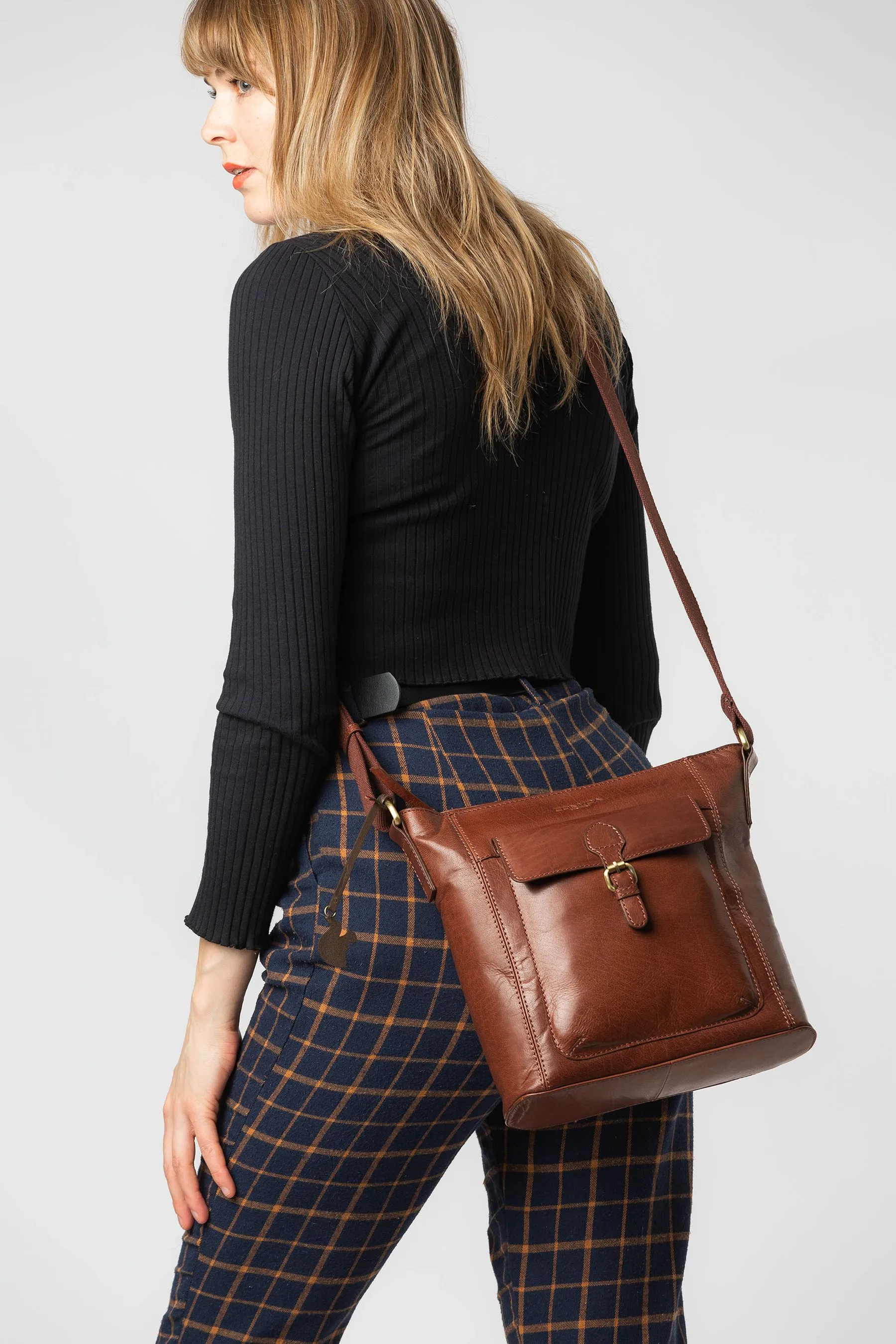 Conkca London - Vonda - Borsa a tracolla in pelle