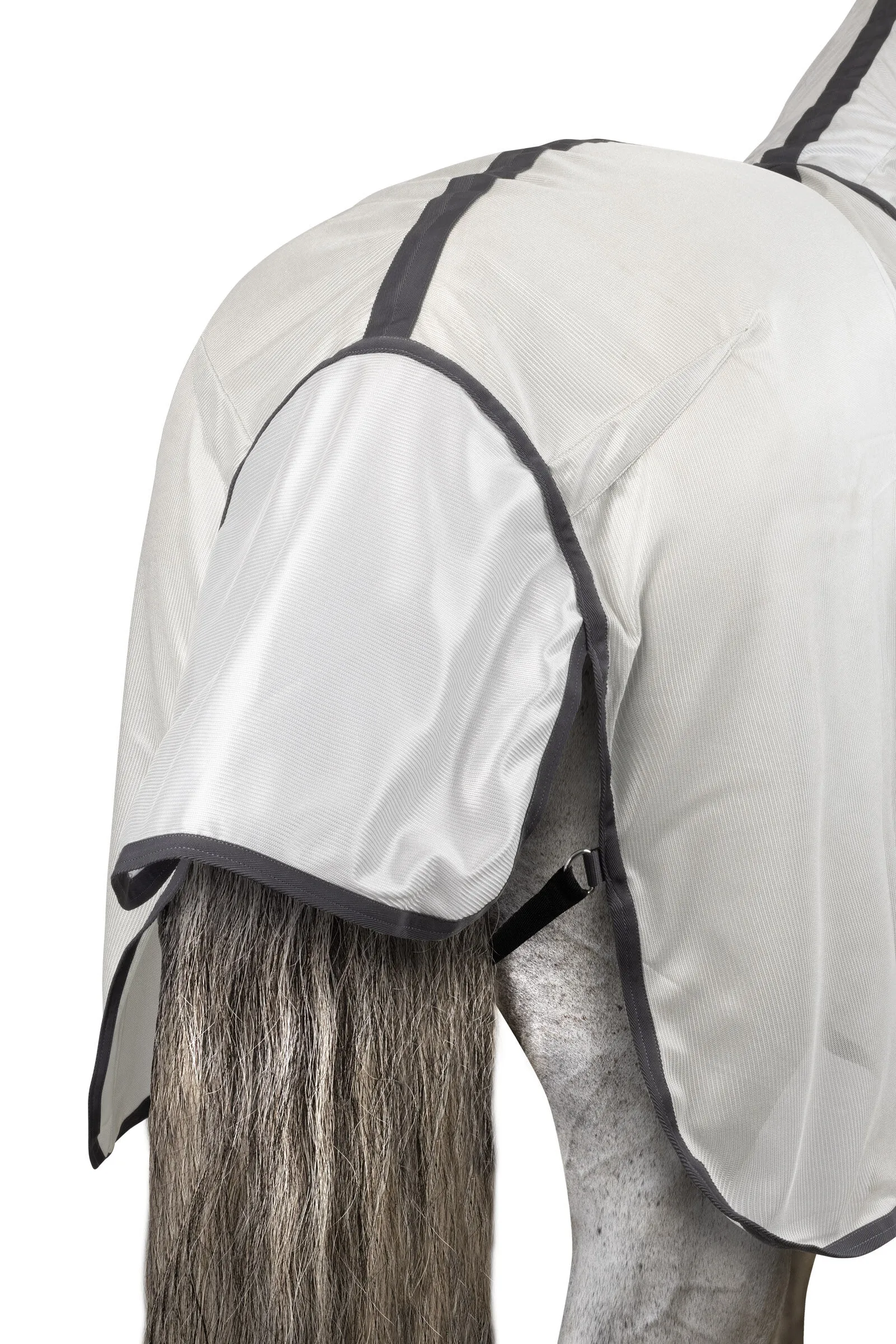 Coperta anti-mosche con collo staccabile