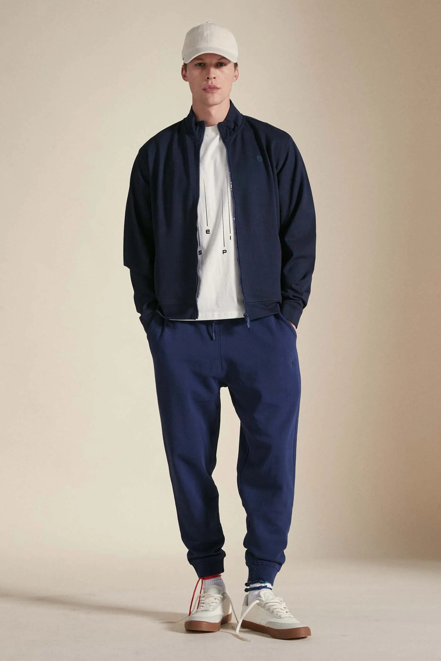 CORS 2.2 – Felpa full zip blu navy