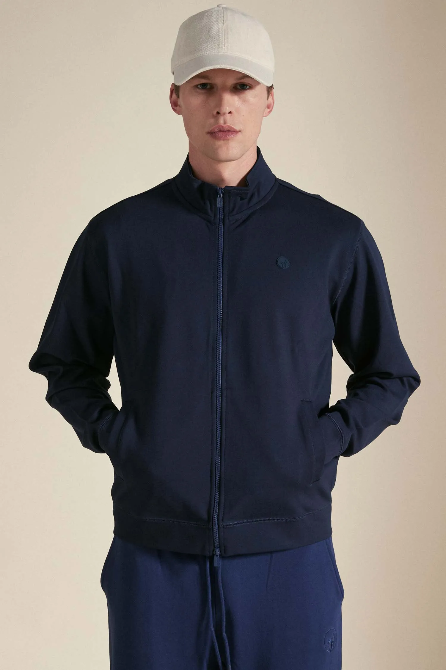 CORS 2.2 – Felpa full zip blu navy
